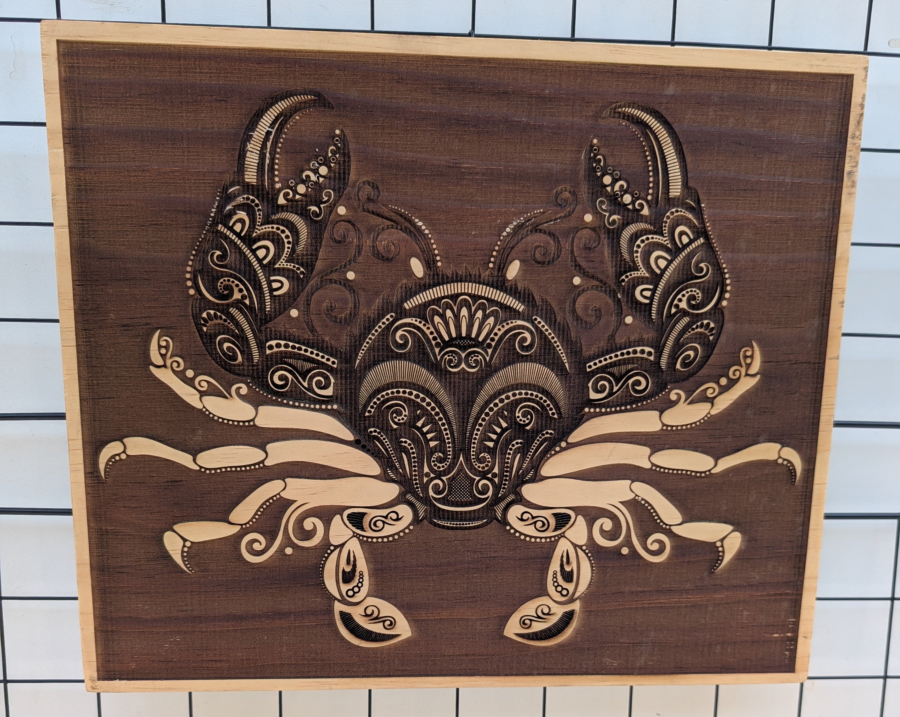 Engraved Wood Art