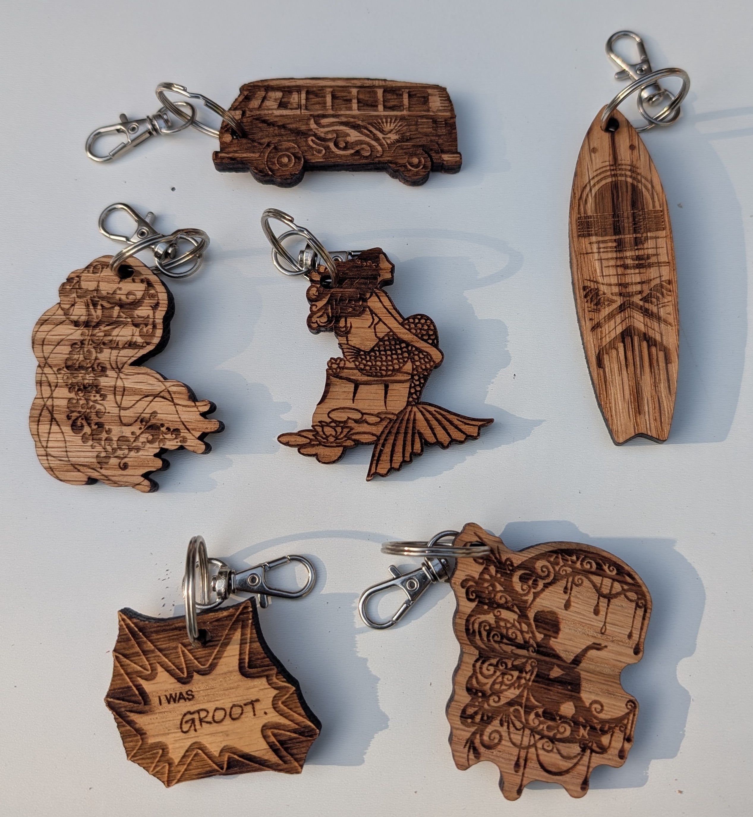 Oak Keychains